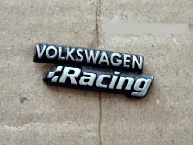 Volkswagen VW Pin Racing, Molto Raro