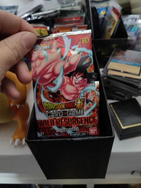 Dragon Ball Super Wild Resurgence Saiyan Showdow Sealed Booster packs BT21 BT15