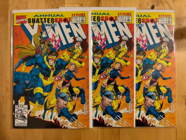 X-Men Annual # 1 Cover A VF/NM Marvel 1992 Jim Lee