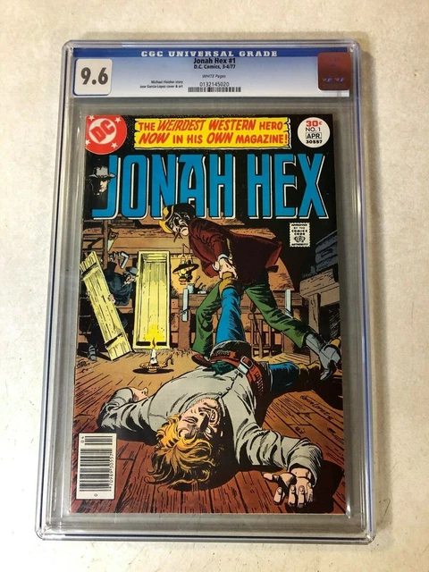 Jonah Hex #1 CGC 9.6 NM+ WHITE key issue WEIRD WESTERN HERO 1977 DC WOW STUNNING