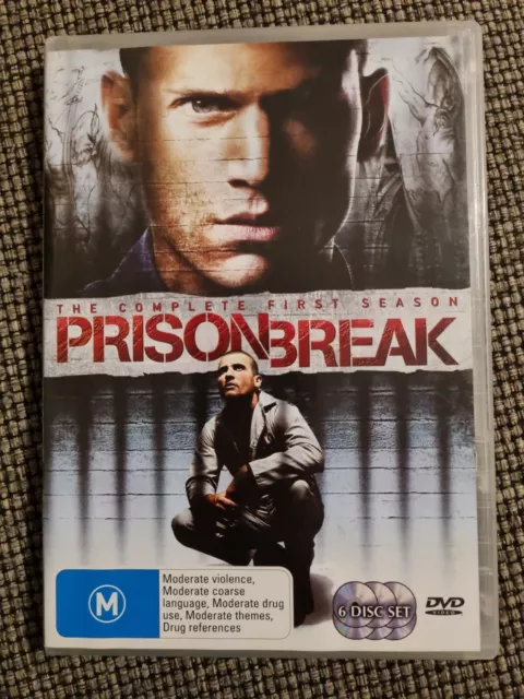 Prison Break The Complete First Season 1 DVD R4 Like New! FREE POST