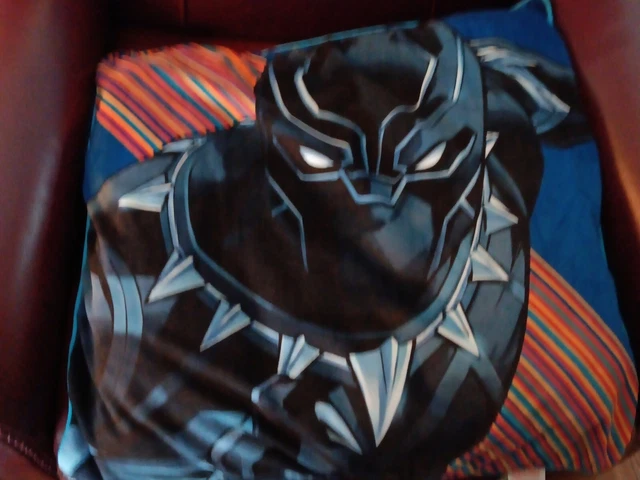 Marvel Avengers Black Panther 22x22" Character Pillow  Soft Velvet Clean