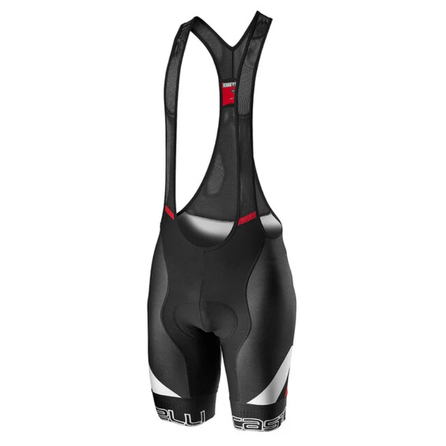 Castelli Salopette Competizione Kit Black/White/Red