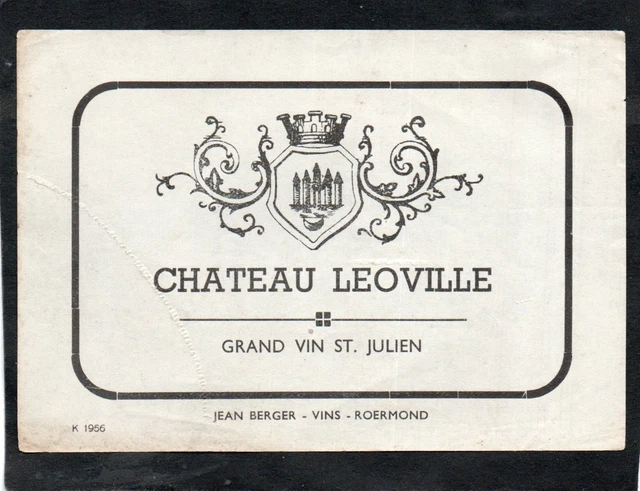 ETIQUETTE GRANDS ECHEZEAUX 1962 Specimen Domaine Romanee Conti §13/11/2023§ EUR 15,00 - FR
