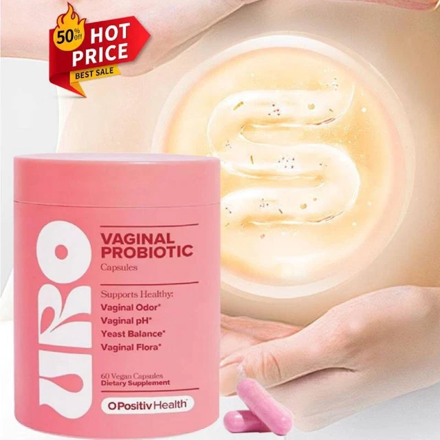 Prouro URO VAGINAL PROBIOTICS for Women PH Balancew Prebiotics&Lactobacillus ...