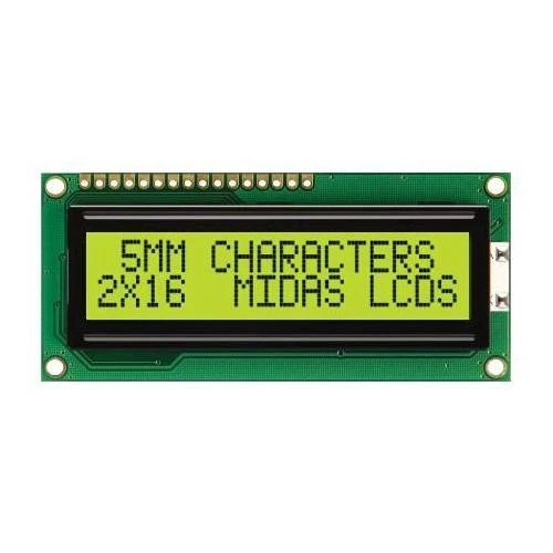 Arduino Display Display LCD Giallo 16x1 Caratteri - Modulo 1601, STN, Controller SPLC780D/KS0066, Per Progetti Elettronici Schermo Led Wall - Foto 9