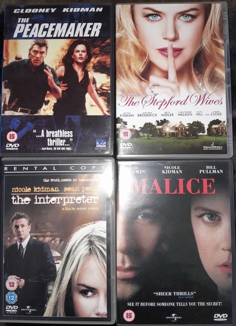 4 Nicole Kidman Multi-Region  DVD's