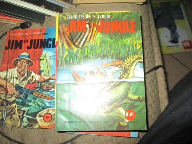 Jim La Jungle Numero 5 Petit Format Edition Edi Europ  1963 Ttbe