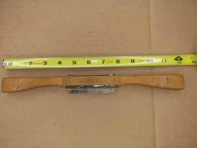 IV655  Stanley # 85 Razor Edge Spokeshave  Spoke Shave Boxwood