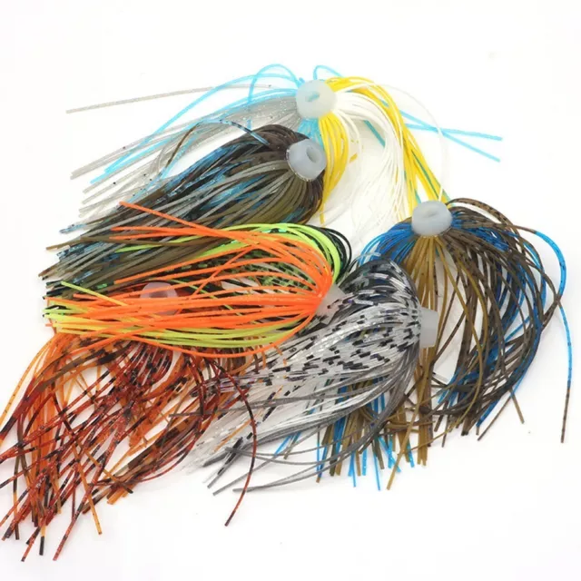 Stand Out from the Competition with Bass Jigs Skirts 61224pcs Customizable Lure