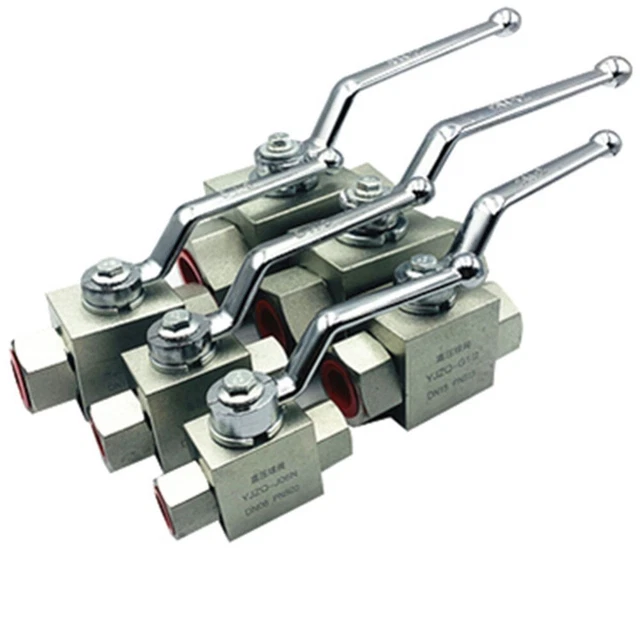 Valvola a sfera ad alta pressione filo interno sigillata in modo affidabile M16x1 5 a M27x2