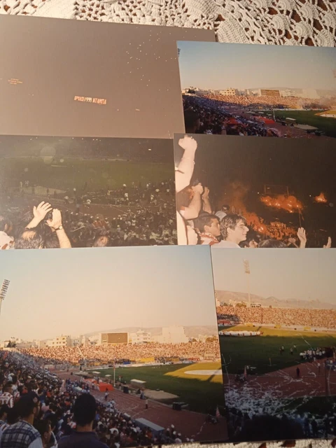 ***Fiesta De Futbol Olympiakos 25 Fotos Antiguo Karaiskaki 1999***