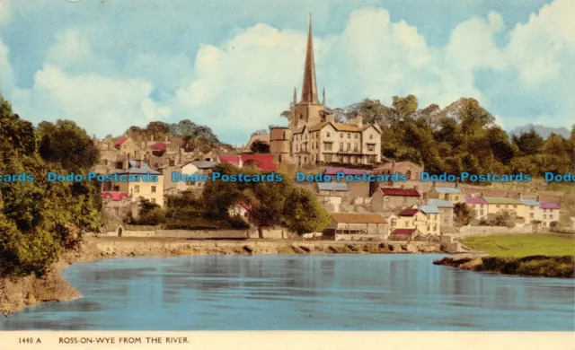 R069510 Ross on Wye from the River. Harvey Barton. 1962