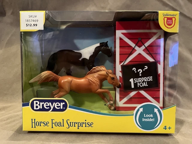 Breyer Horses Stablemates #6222 Mystery Horse Foal Surprise Set 3 NIB