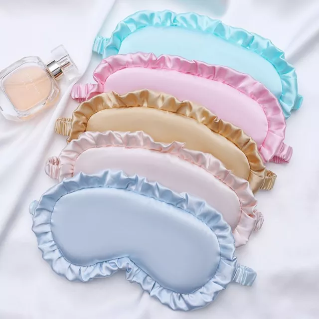 Imitated Silk Imitated Silk Eye Patch Multicolor Sleeping Mask  Woman