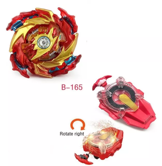 Kreisel für Beyblade Burst Super King B-174 Hyperion Burn B165 Sparking Launcher