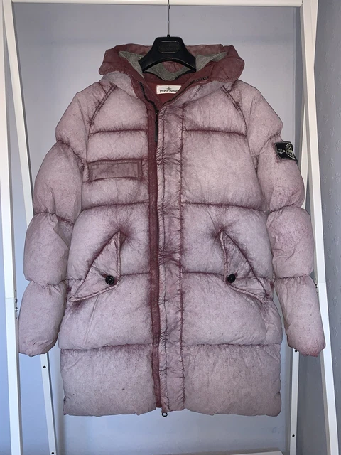 STONE ISLAND NYLON down with dust colour frost finish jacket size medium 1 250.00 PicClick UK