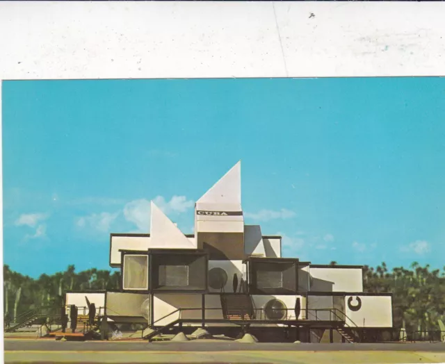 Cuban Pavilion Expo 67 Montreal Canada Postcard unused VGC