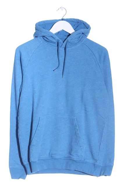 H&M felpa con cappuccio donna taglia DE 36 blu casual look