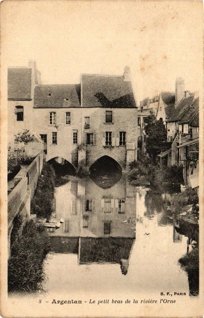 CPA ARGENTAN - Le prtit bras de la riviere l'Orne (435125)