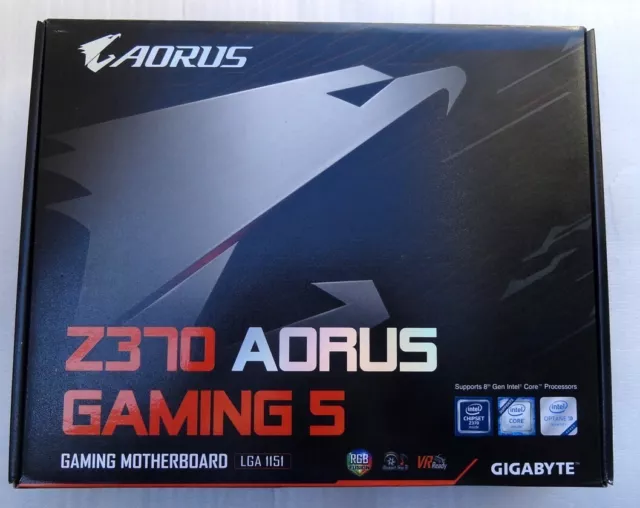 Scheda Madre Gigabyte Z370 Aorus Gaming 5 - Lga 1151 (Fino A 9900K)