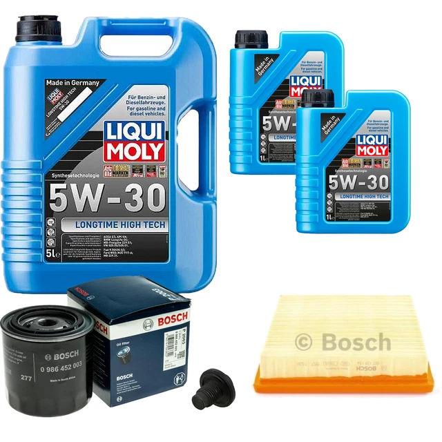 Filter Set Mit 5L Motoröl 5W-30 - Inklusive Luftfilter & Ölfilter SCT Germany