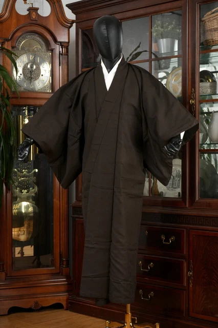 Dear Vanilla Japanese Kimono Men's Robe Gown Authentic Japan Vintage