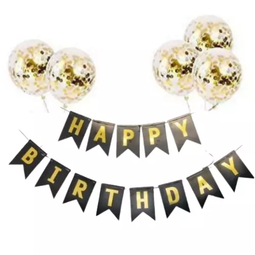 Happy Birthday Bunting Banner Letter Hanging Card Party Decoration Garland