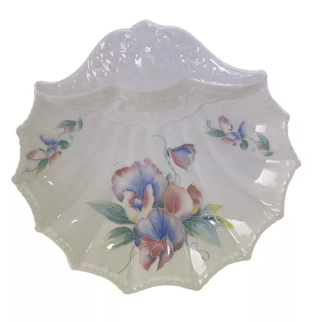 Aynsley LITTLE SWEETHEART Fine English Bone China Shell Shaped Candy Dish 8 Inch