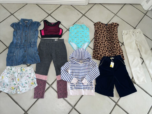 Girls Designer Summer Clothes NEXT BODEN JOULES GAP RALPH LAUREN AGE 6-7 7-8