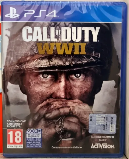 Call Of Duty Wwii Ps4 Playstation 4 Cod World War 2 Italiano Nuovo E Sigillato