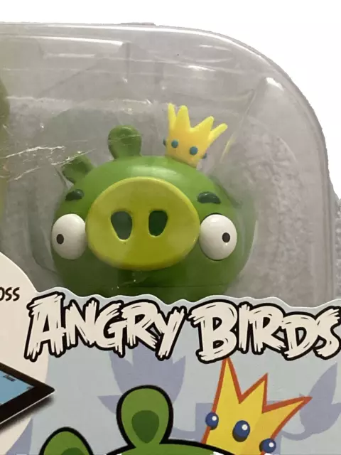 Angry Birds Launch Pigs Across Your iPad King Pig Figure Rovio Entertainment New 3