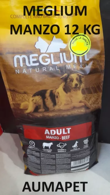 Meglium Croccantini Per Cani Al Manzo 14 Kg Crocchette Cane Offerta Cibo Secco