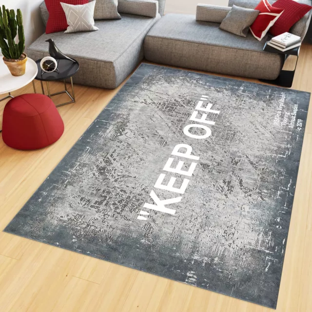 KEEP OFF RUG, Living Room Rugs, Home Decor, Office Carpet, Ikea Almhult  Similar £42.40 - PicClick UK
