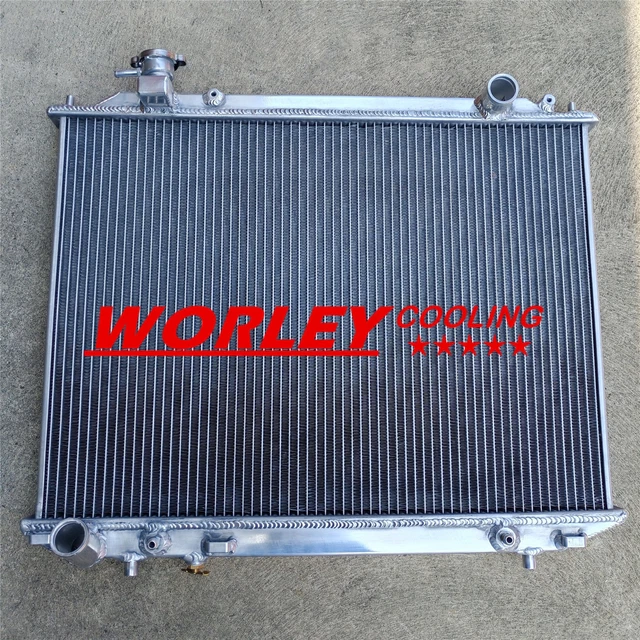 QLD-FULL ALUMINUM RADIATOR For FORD RANGER PJ (2006 2007 2008 2009 ...