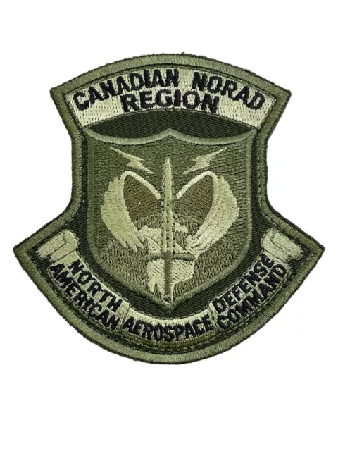 Canadian Forces RCAF NORAD Region OD Green Squadron Patch Insignia