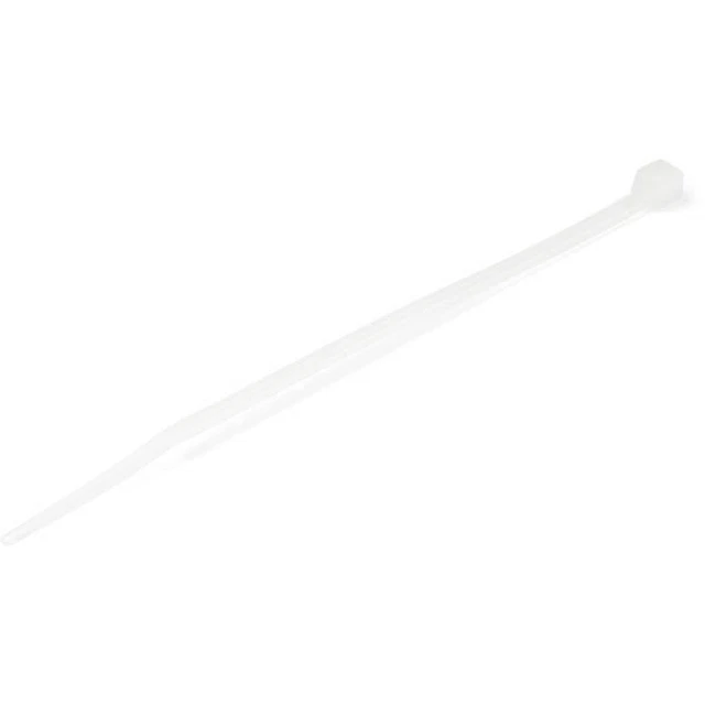 StarTech.com 4"(10cm) Cable Ties, 7-8"(22mm) Dia, 18lb(8kg) Tensile Strength, Ny