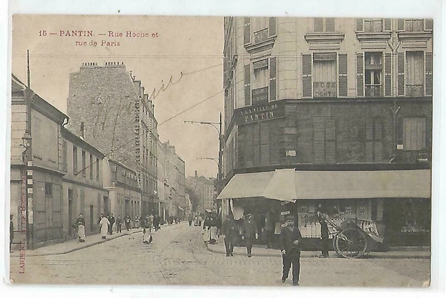 93 - Pantin - La Rue Hoche et la Rue Victor Hugo - Animée