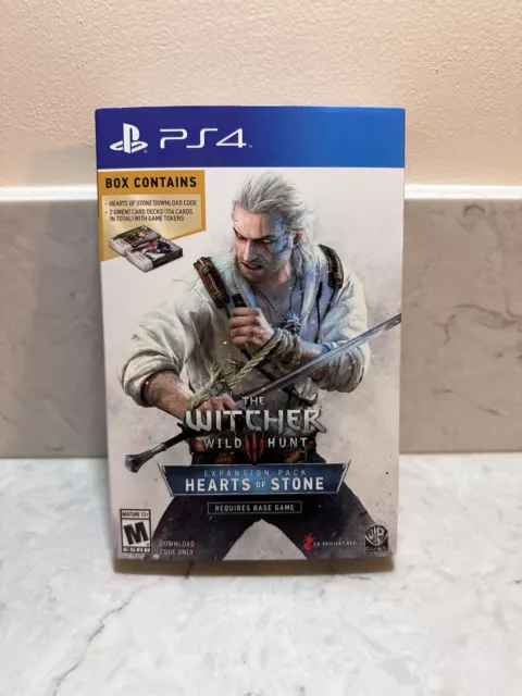 The Witcher III Hearts Of Stone Limited Box w/ Gwent Playing Cards NO GAME CODE