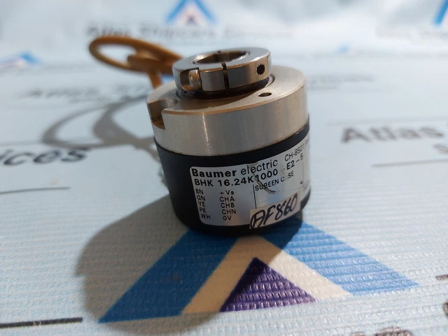 BAUMER ELECTRIC CH-8501 BHK 16.24K1000-E2-5 Sensor Rotierende Encoder ...