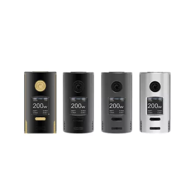 Vapefly Kriemhild 200W Box Mod Akkuträger Grau ABVERKAUF 210