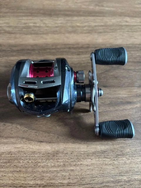 DAIWA ALPHAS FINESSE Custom 105HL KTF KAHEN Spool Purple Used Good