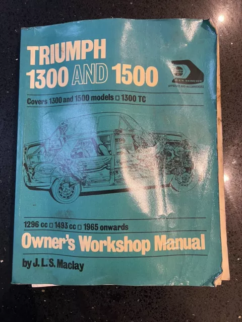 Haynes Triumph 1300 and 1500 Owner's Workshop Manual