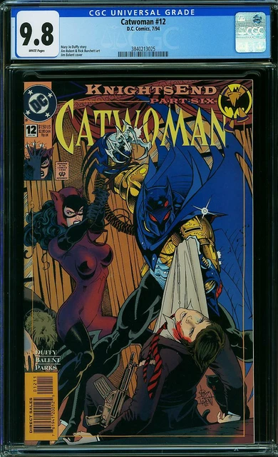 Catwoman #12 (CGC 9.8 White) 1994 Batman Cover, Highest graded 1/6, Jim Balent