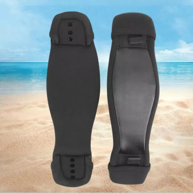 2x Kiteboard Footstraps Fun Black Webbing for Beach Surf for Beach Surf