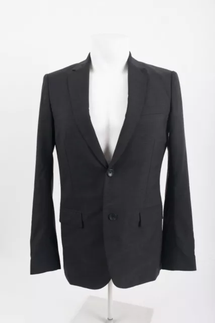 Theory Mens Suit Jacket Blazer Sport Coat Wool XYLO NP Sz 36 Charcoal Gray NWT