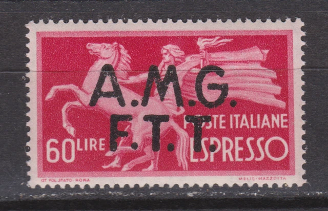 Italy Trieste sc# E4 MLH OG stamp 1947-1948 special delivery AMG-FTT