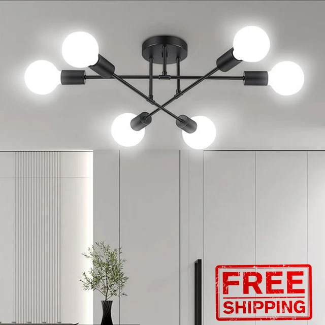 Modern Chandelier Light Fixture, Flush Mount Ceiling Light Fixture Ceiling Lamp