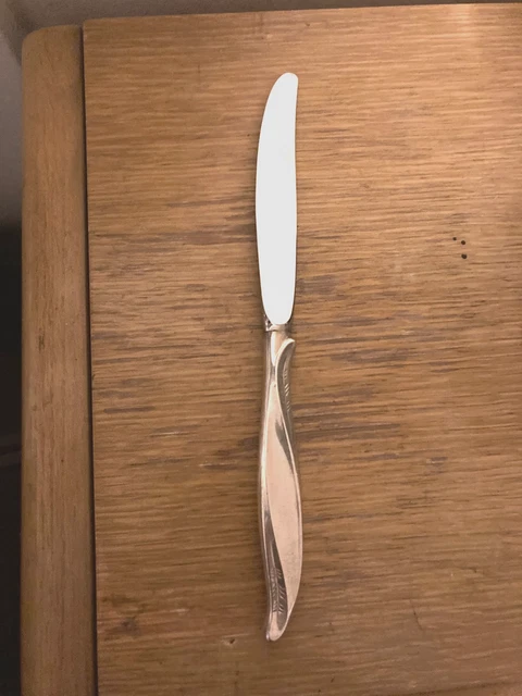 INTERNATIONAL STERLING SILVER PINE SPRAY Dinner KNIVES Knife NO