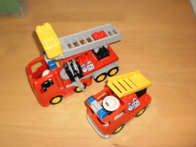Lego Duplo Feuerwehr 2 Fahrzeuge